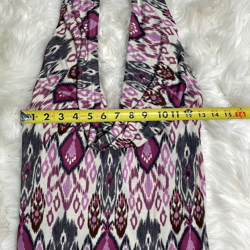 Soul Harmony Energy Patterned Backless Halter Max… - image 8